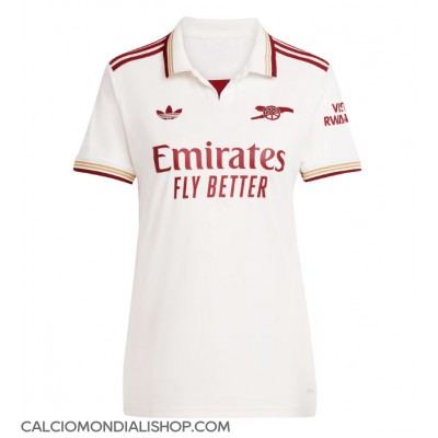 Maglie da calcio Arsenal Eberechi Eze #10 Terza Maglia Femminile 2025-26 Manica Corta Maglie da calcio Arsenal Eberechi Eze #10 Terza Maglia Femminile 2025-26 Manica Corta